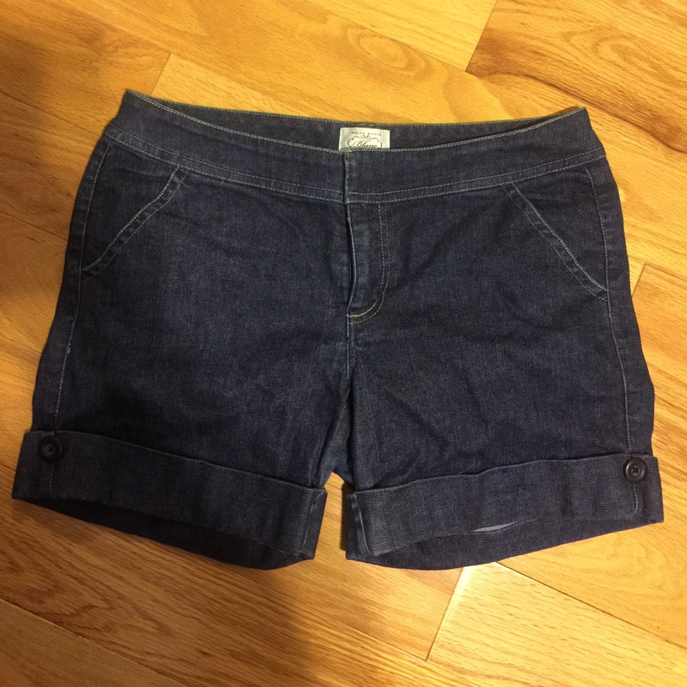 WHBM Blanc Denim Shorts